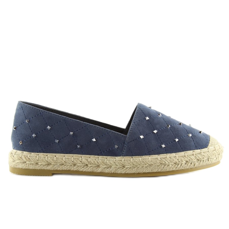 Espadrile cu crampoane bleumarin 5481 albastru albastru marin 2