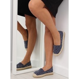 Espadrile cu crampoane bleumarin 5481 albastru albastru marin 3