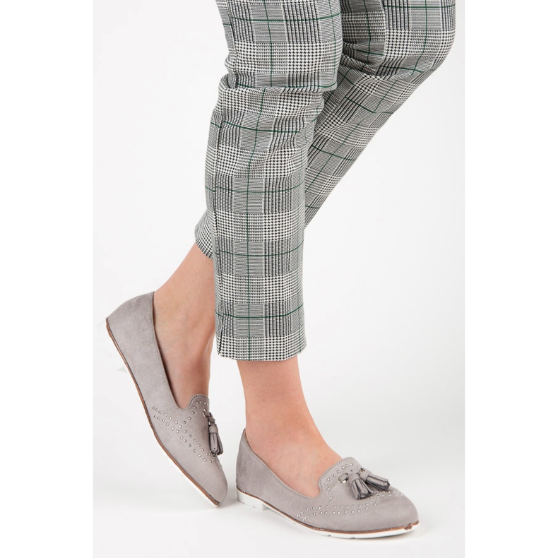 Seastar Pantofi eleganti pentru primavara gri 2 Seastar Pantofi eleganti pentru primavara gri 2