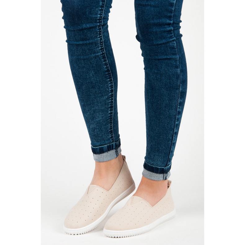 Seastar Pantofi din piele intoarsa maro 1