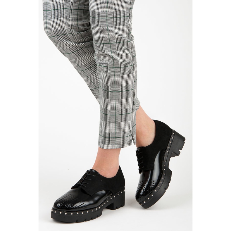 Kylie Rock pantofi negri negru 2