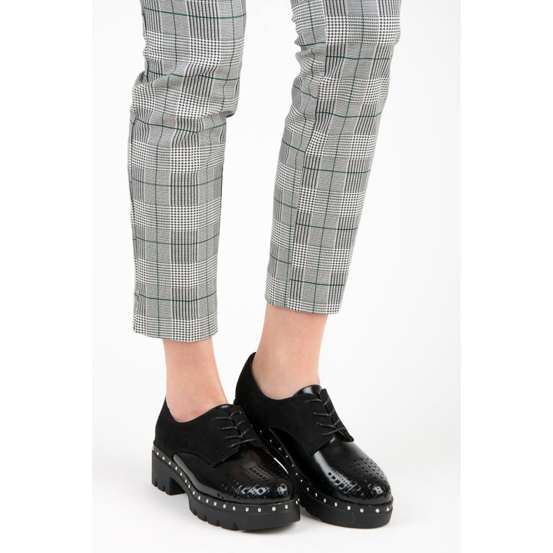 Kylie Rock pantofi negri negru 1