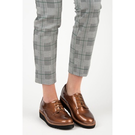 Kylie Broguri lăcuite maro 1