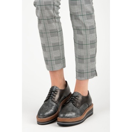 Kylie Pantofi eleganti cu pană gri 1