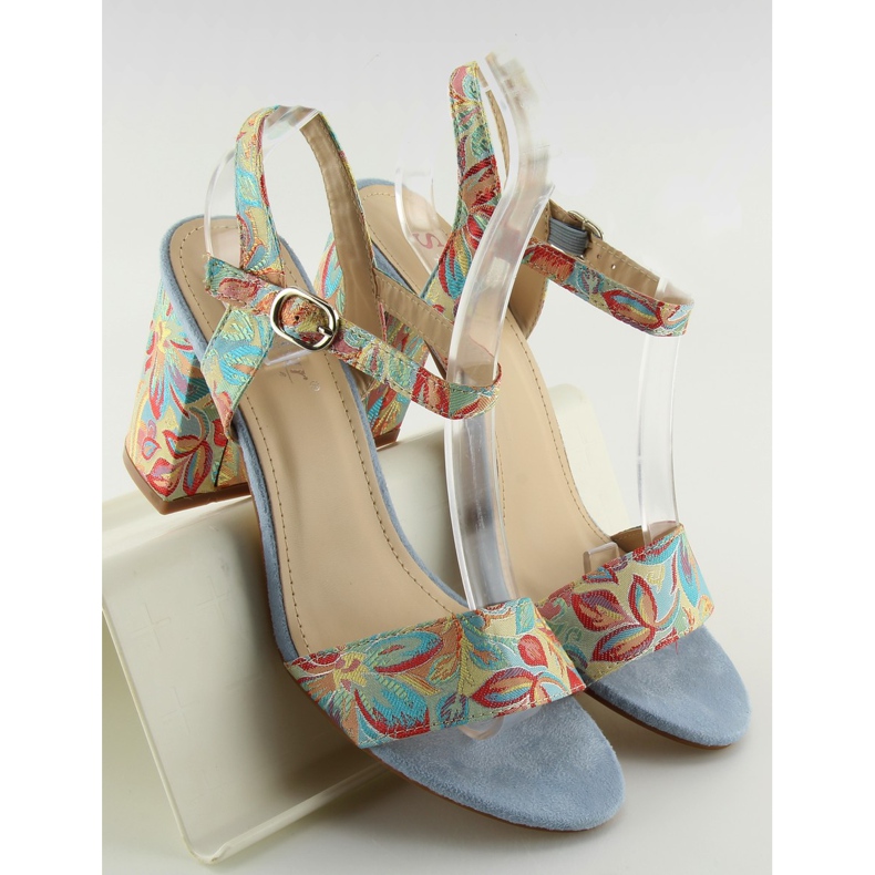 Sandale albastre orientale LT92 albastre albastru 2