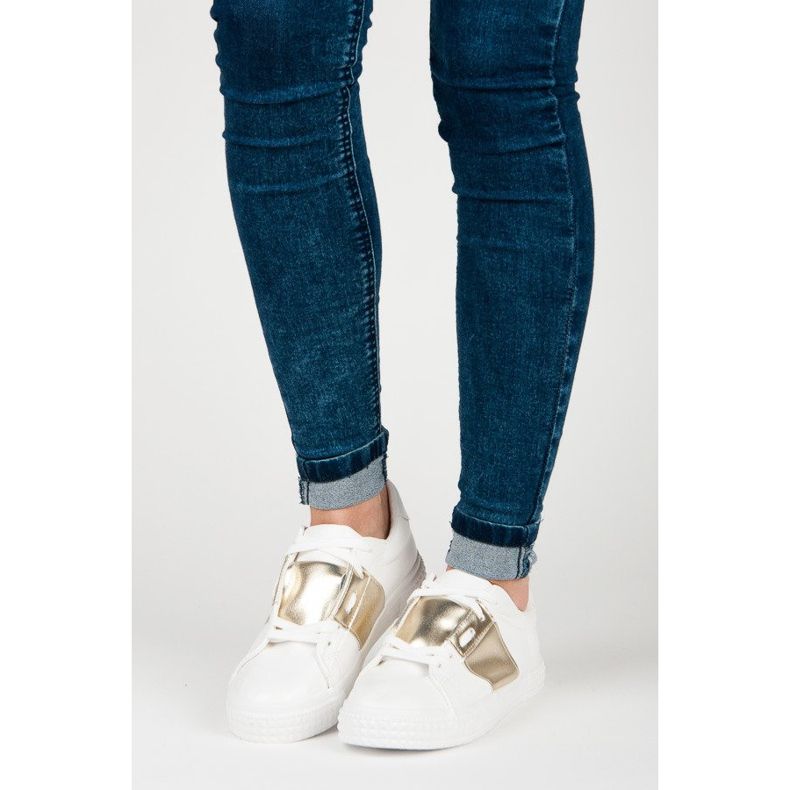 Tenisi sport albi de modă galben 1