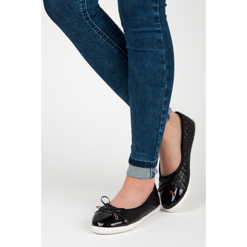 Balerini matlasați negru 2