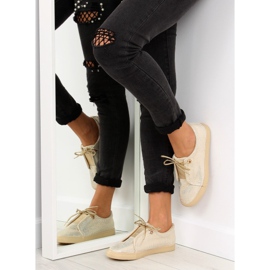 Adidasi de dama aurii MB102 Gold de aur 1