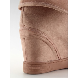 Adidași din piele de căprioară B12-22 Pink - clasa II roz 1