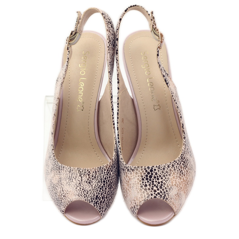 Sandale pe postul lui Sergio Leone 578 maro roz 4