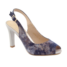 Sandale pe postul lui Sergio Leone 578 maro albastru marin 1