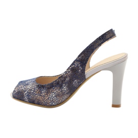 Sandale pe postul lui Sergio Leone 578 maro albastru marin 2