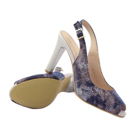 Sandale pe postul lui Sergio Leone 578 maro albastru marin 3