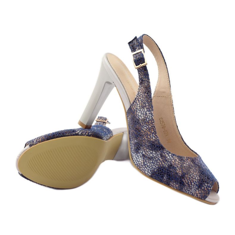 Sandale pe postul lui Sergio Leone 578 maro albastru marin 3