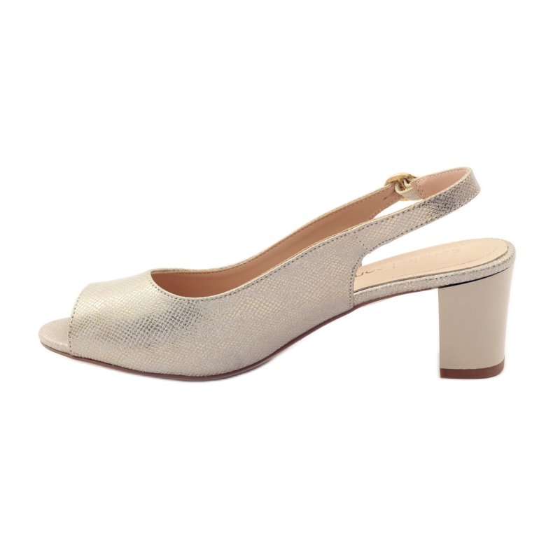 Sandale pe postul lui Sergio Leone 810 galben maro 2