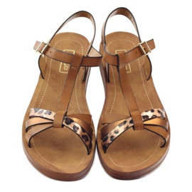 Filippo Sandale Panther dama wz 103 maro galben 4 Filippo Sandale Panther dama wz 103 maro galben 4