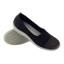 Pantofi slipon Aloeloe foarte confortabili negru 3
