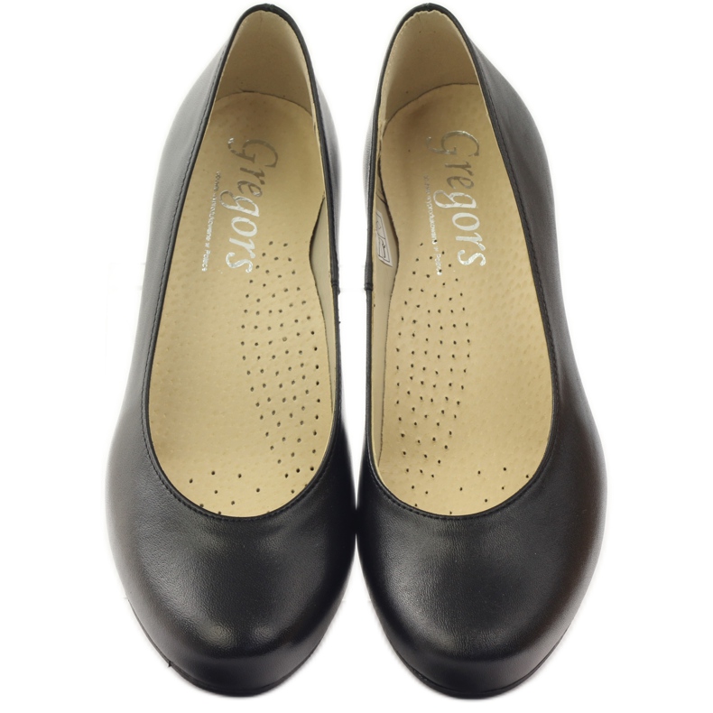 Pompele Gregors 702 pentru femei negre negru 4