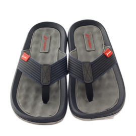 Papuci barbati gel Rider 81081 albastru marin 4 Papuci barbati gel Rider 81081 albastru marin 4