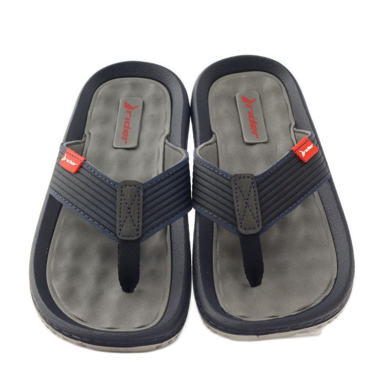 Papuci barbati gel Rider 81081 albastru marin 4 Papuci barbati gel Rider 81081 albastru marin 4