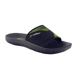 Papuci de piscina Rider 82325 negru verde 1