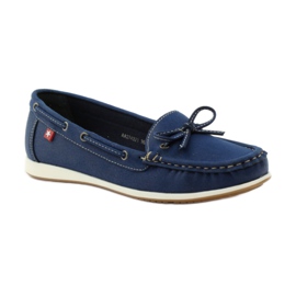 Big Star Mocasini de dama Big-Star 274321 bleumarin albastru marin 1