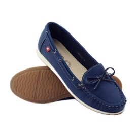 Big Star Mocasini de dama Big-Star 274321 bleumarin albastru marin 3