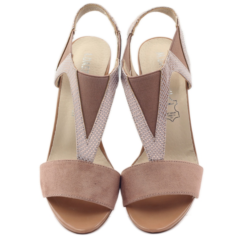 M.Daszyński Sandale piele Daszyński roz 4