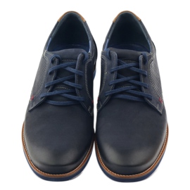 Pantofi casual bărbați Nikopol 1657 bleumarin albastru marin 4