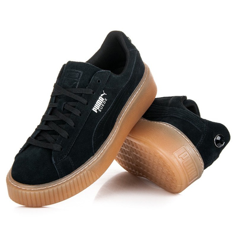 Puma Suede Platform Jewel Jr negru 2