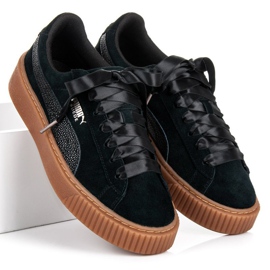 Puma Suede Platform Bubble WN`S negru 1