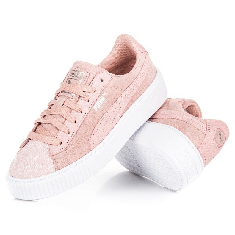 Puma Suede Platform Pebble WN`S roz 2