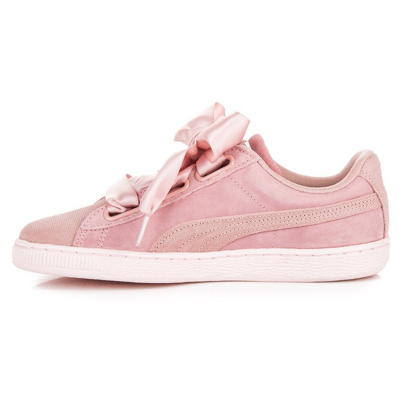 Puma Suede Heart Pebble WN`S roz 1 Puma Suede Heart Pebble WN`S roz 1