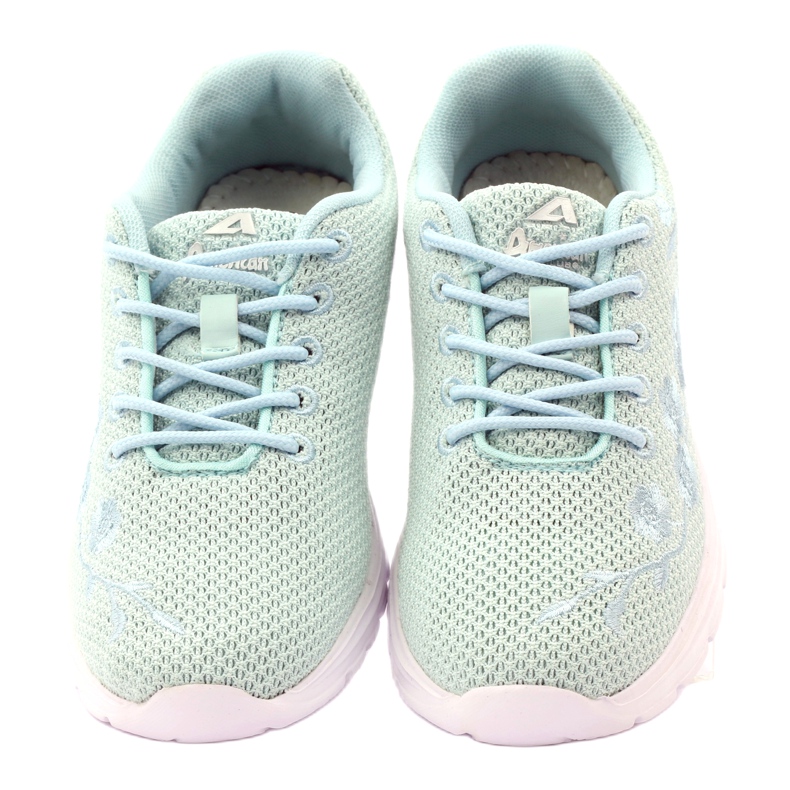 American Club Pantofi sport de talpă americană din piele multicolor albastru 4 American Club Pantofi sport de talpă americană din piele multicolor albastru 4