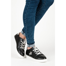 Adidași legați cu o stea negru 1