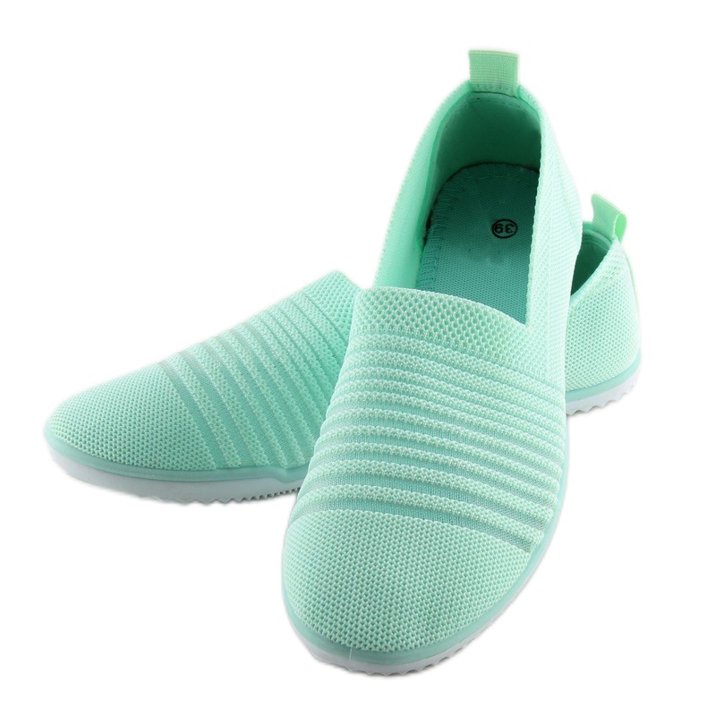 Tenisi de damă menta SB96 Green verde 2 Tenisi de damă menta SB96 Green verde 2