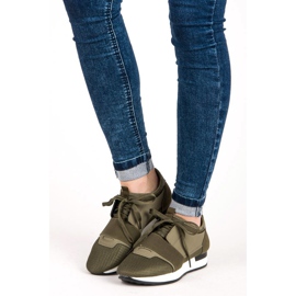 Pantofi sport slip-on verde 2 Pantofi sport slip-on verde 2