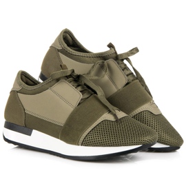 Pantofi sport slip-on verde 1 Pantofi sport slip-on verde 1