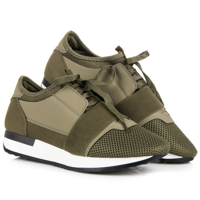 Pantofi sport slip-on verde 1 Pantofi sport slip-on verde 1