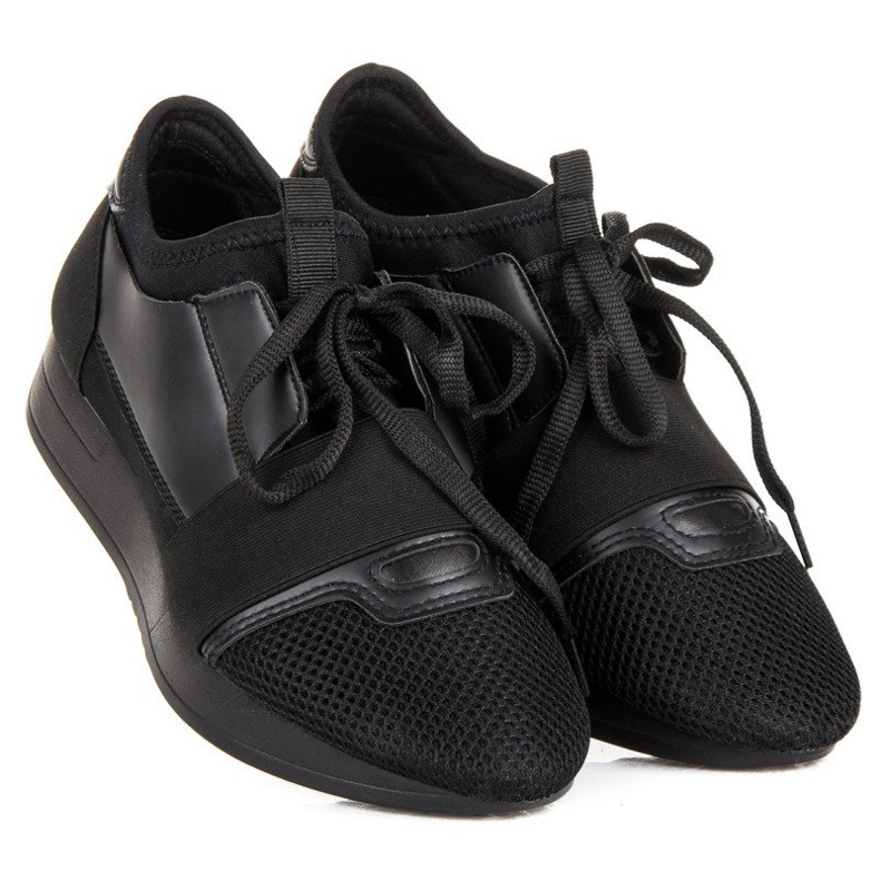 Pantofi sport de alunecare negru 1 Pantofi sport de alunecare negru 1