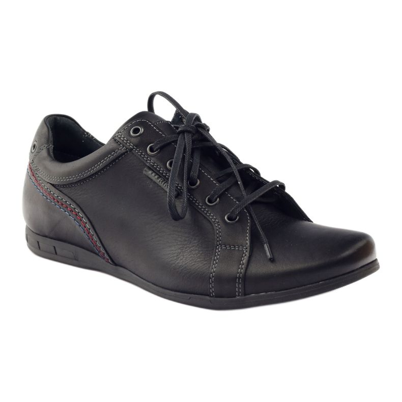 Riko Pantofi sport din piele masculi 776 Negru 1 Riko Pantofi sport din piele masculi 776 Negru 1