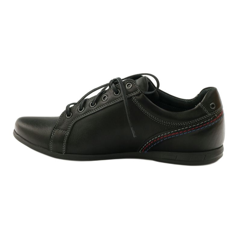 Riko Pantofi sport din piele masculi 776 Negru 2 Riko Pantofi sport din piele masculi 776 Negru 2