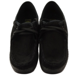 Ren But Papuci catifea Ren Dar negru 4 Ren But Papuci catifea Ren Dar negru 4