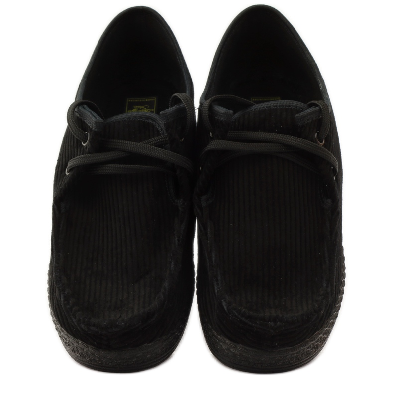 Ren But Papuci catifea Ren Dar negru 4 Ren But Papuci catifea Ren Dar negru 4