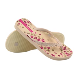 Papuci de dama Ipanema 82397 floral roz 3