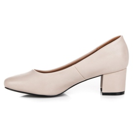 Vices Pompe cu toc jos vicii maro 1