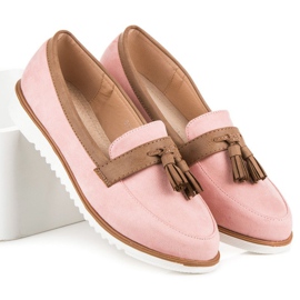 Mocasini Boho VICES roz 1