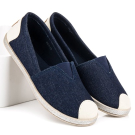 Muto Espadrile din denim albastru 2