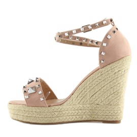 Espadrile pe pane roz 100-862SC roz 2 Espadrile pe pane roz 100-862SC roz 2