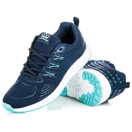 Ax Boxing Pantofi de alergare pentru femei albastru albastru marin 3